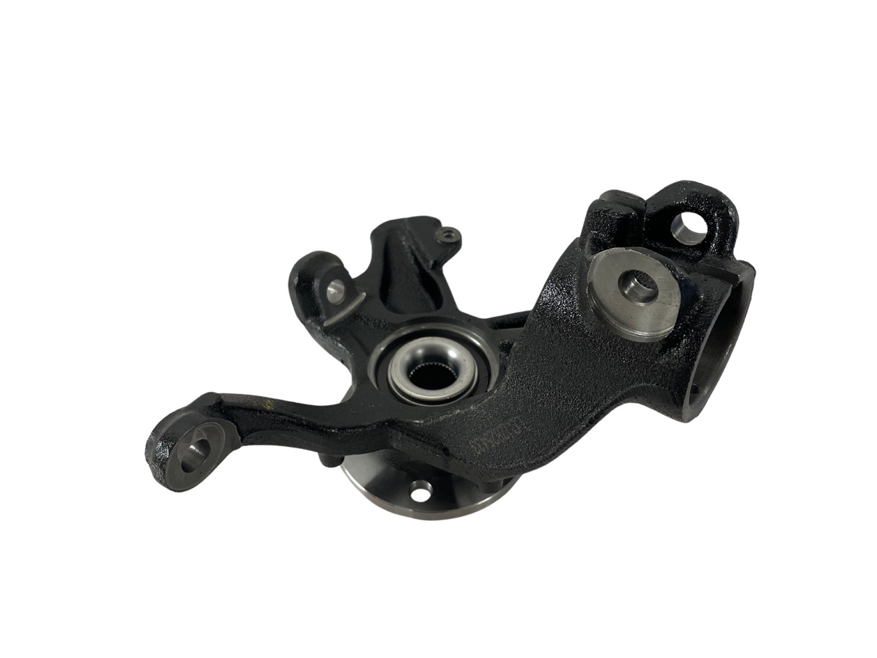 Fusee + wiellager - Rechts voor - (Vw Polo 2G / AW1) - OEM: 2Q0407256M / 2Q0407256G / 2Q0407256AF